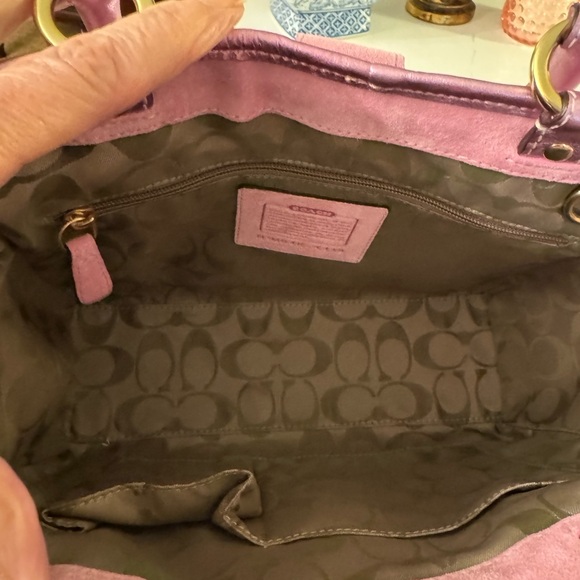 🩷 NWT COACH STRAW AND LEATHER TOTE! - Picture 8 of 13